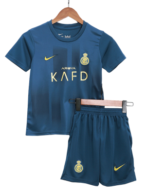 Al Nassr Away Kids Soccer Jerseys Kit 2023/24