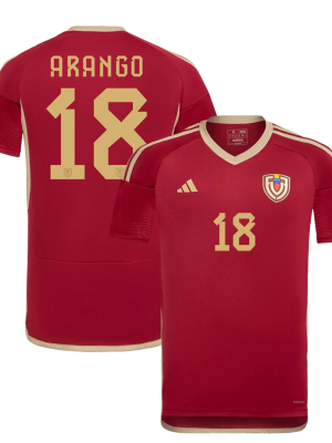 ARANGO #18 Venezuela Home Soccer Jersey Copa America 2024