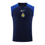 Al Nassr Pre-Match Sleeveless Top 2023/24 Blue&Black