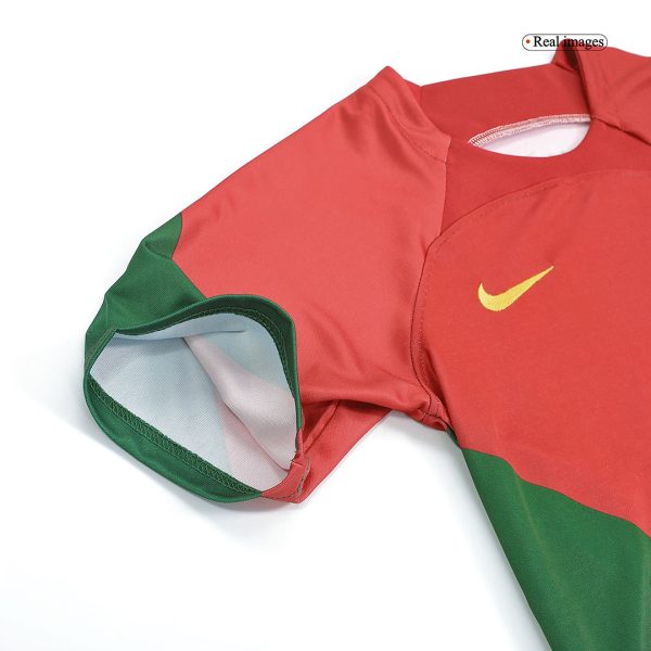 RONALDO #7 Portugal Home Kids Jerseys Kit 2022/23