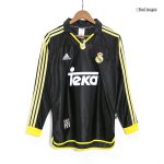 Vintage Soccer Jersey Real Madrid Away Long Sleeve 99/01