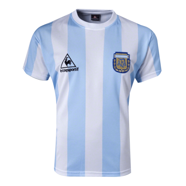 Argentina Vintage Soccer Jerseys Home Kit 1986