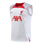 Liverpool Jerseys Sleeveless Training Kit 2023/24 White&Gray