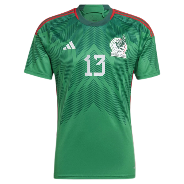 G.OCHOA #13 Mexico Home Jersey World Cup 2022