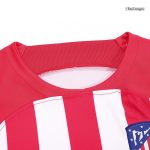 Atletico Madrid Home Kids Soccer Jerseys Kit 2023/24