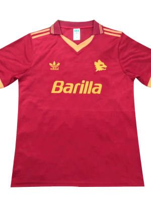 Vintage Soccer Jersey Roma Home 1992/94