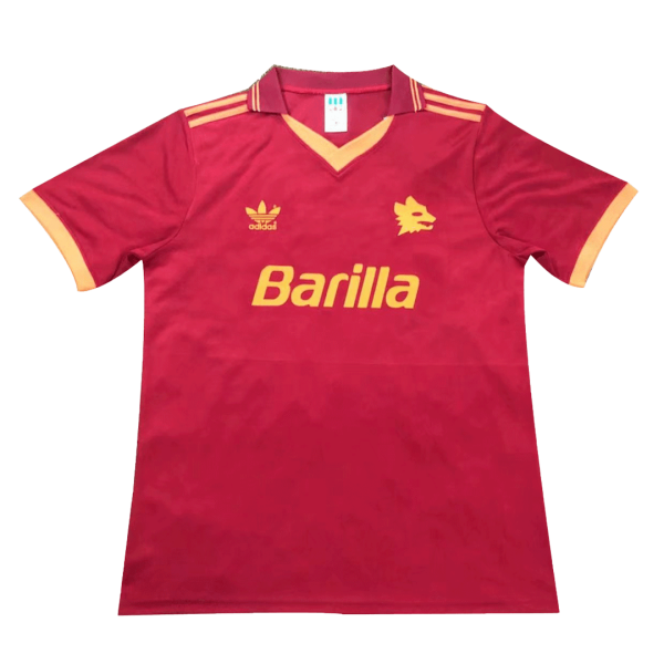 Vintage Soccer Jersey Roma Home 1992/94