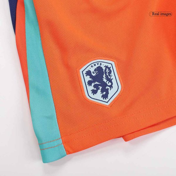 Netherlands Home Kids Soccer Jerseys Kit EURO 2024