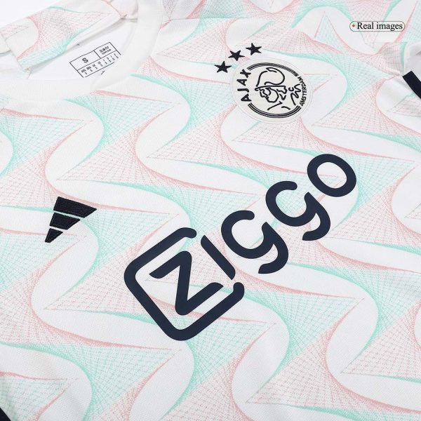 BERGWIJN #7 Ajax Away Soccer Jersey 2023/24