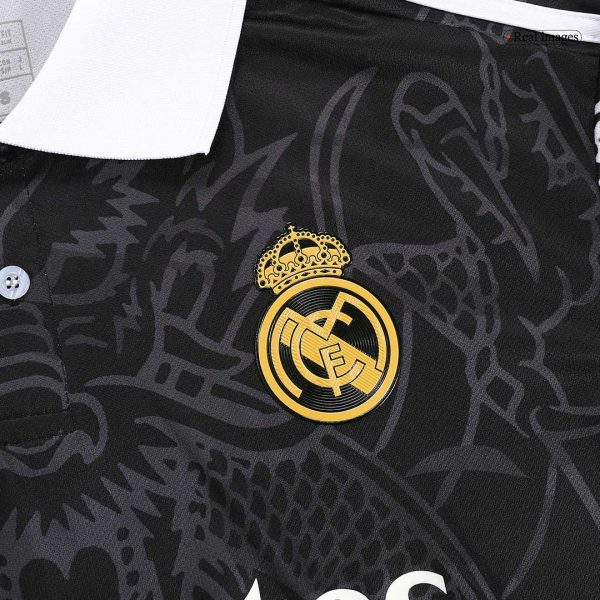 Real Madrid x Chinese Dragon Soccer Jersey 2023/24 （black）