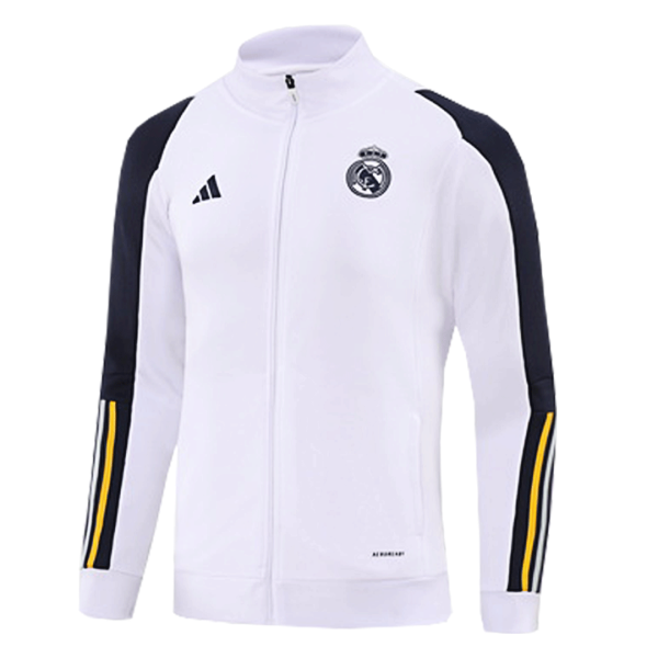 Real Madrid Jacket Tracksuit 2023/24 Kids White