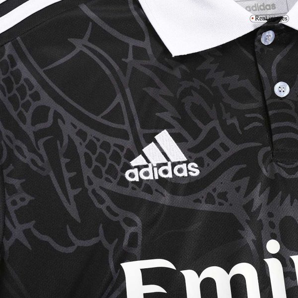 Real Madrid x Chinese Dragon Soccer Jersey 2023/24 （black）