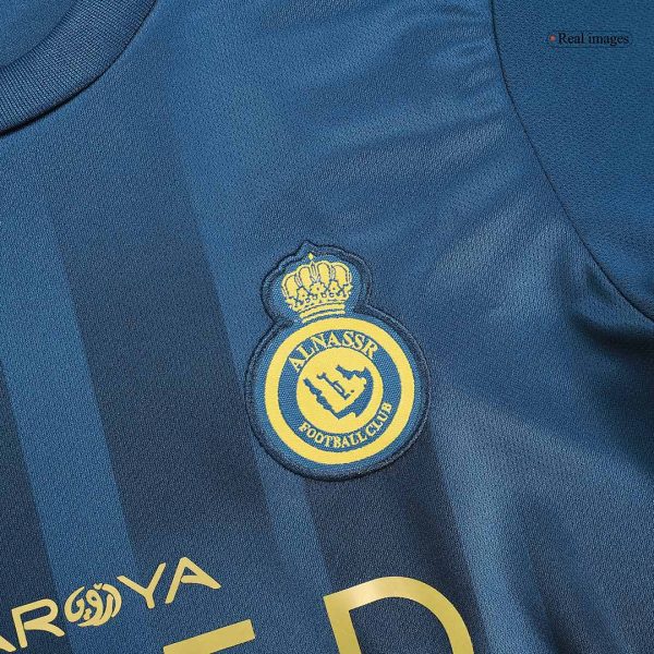 Al Nassr Away Kids Soccer Jerseys Kit 2023/24