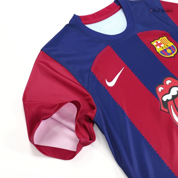 Barcelona x Rolling Stones Soccer Jersey 2023/24