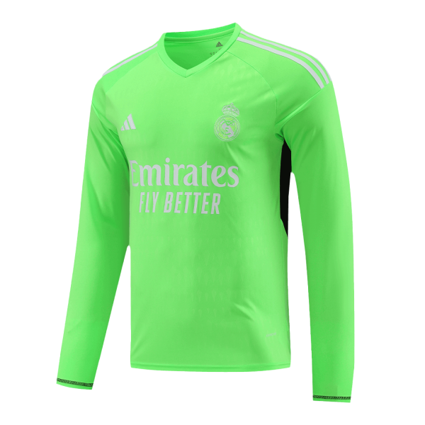 Real Madrid Goalkeeper Long Sleeve Soccer Jersey 2023/24