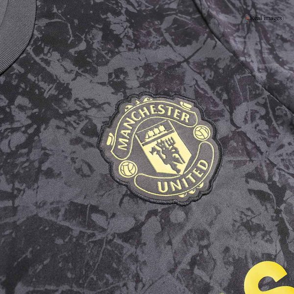 Manchester United Pre-Match Soccer Jersey 2023/24  grey