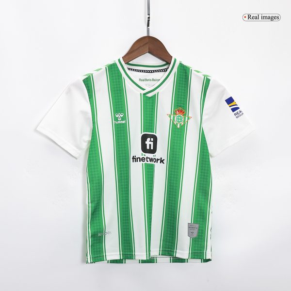 Real Betis Home Kids Soccer Jerseys Kit 2023/24