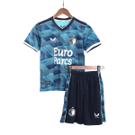 Feyenoord Away Kids Soccer Jerseys Kit 2023/24