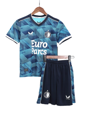 Feyenoord Away Kids Soccer Jerseys Kit 2023/24