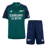 Arsenal Third Away Kids Soccer Jerseys Kit 2023/24