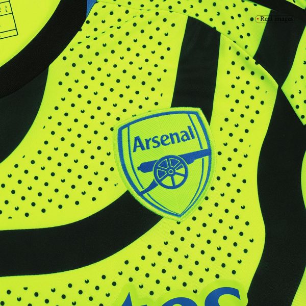 Arsenal Away Long Sleeve Soccer Jersey 2023/24