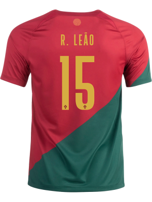 R. LE?O #15 Portugal Home Jersey World Cup 2022