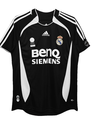 Vintage Soccer Jersey Real Madrid Away 2006/07