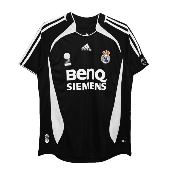 Vintage Soccer Jersey Real Madrid Away 2006/07