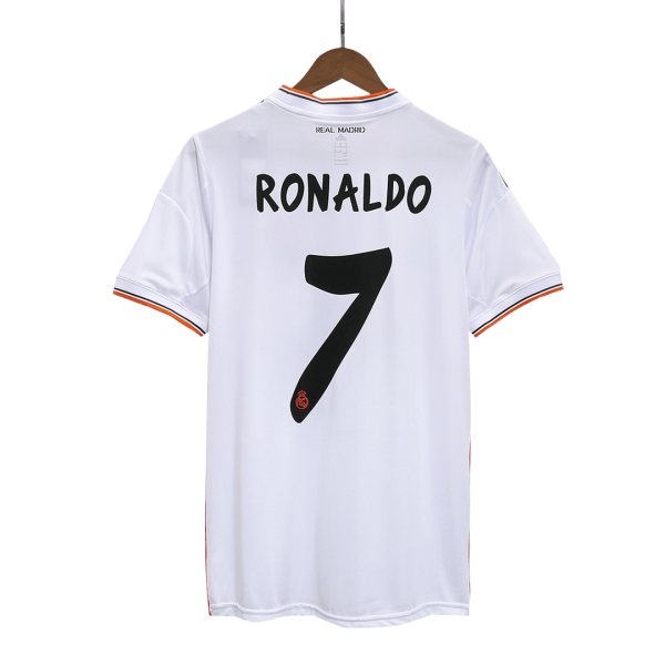 Vintage Soccer Jersey RONALDO #7 Real Madrid Home 2013/14