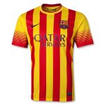 Vintage Soccer Jersey MESSI #10 Barcelona Away 2013/14