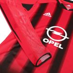 Vintage Soccer Jersey AC Milan Home Long Sleeve 2004/05