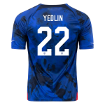 YEDLIN #22 USA Away Jersey World Cup 2022