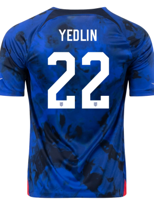 YEDLIN #22 USA Away Jersey World Cup 2022