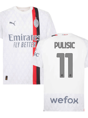 PULISIC #11 AC Milan Away Soccer Jersey 2023/24