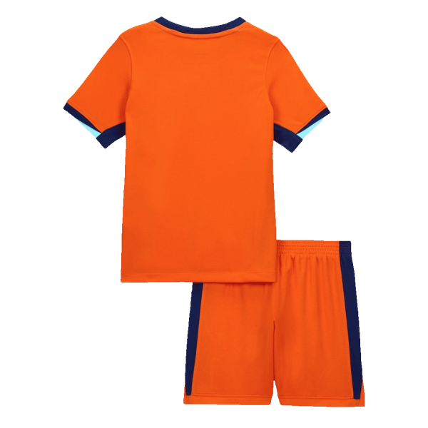 Netherlands Home Kids Soccer Jerseys Kit EURO 2024