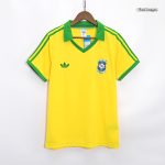 Vintage Soccer Jersey Brazil Home 1977