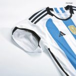 New MESSI #10 Argentina Home World Cup 2022 Champion Authentic Jersey