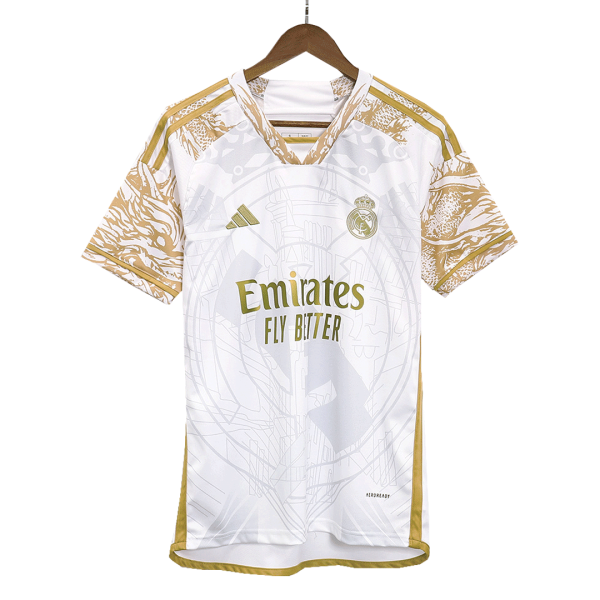 Real Madrid x Chinese Dragon Soccer Jersey 2023/24 （white）