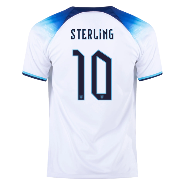 STERLING #10 England Home Jersey World Cup 2022