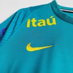 Brazil Pre-Match Soccer Jersey 2021