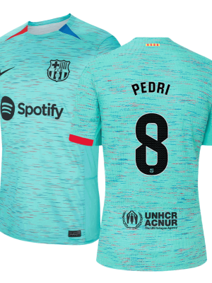 PEDRI #8 Barcelona Third Away Soccer Jersey 2023/24