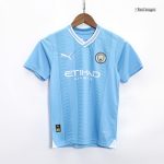 Manchester City Home Kids Jerseys Kit 2023/24