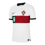 B.FERNANDES #8 Portugal Away Jersey World Cup 2022