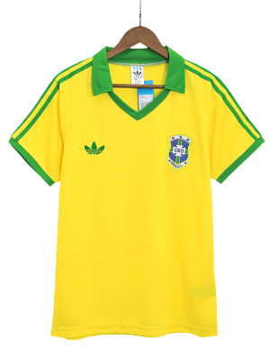 Vintage Soccer Jersey Brazil Home 1977