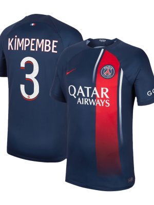 KIMPEMBE #3 PSG Home Jersey 2023/24