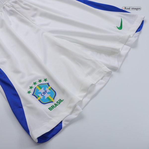 Brazil Away Soccer Shorts World Cup 2022