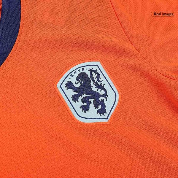 Netherlands Home Kids Soccer Jerseys Kit EURO 2024