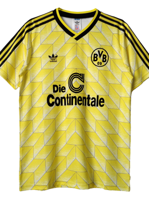 Vintage Soccer Jersey Borussia Dortmund Home 1988