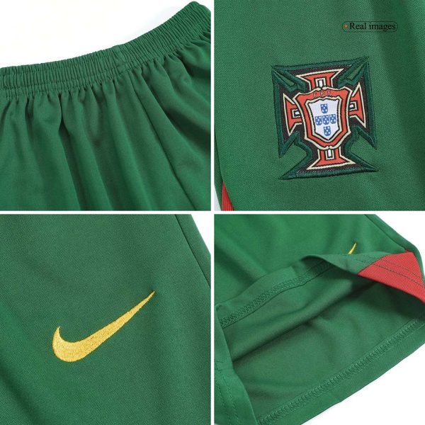 RONALDO #7 Portugal Home Kids Jerseys Kit 2022/23