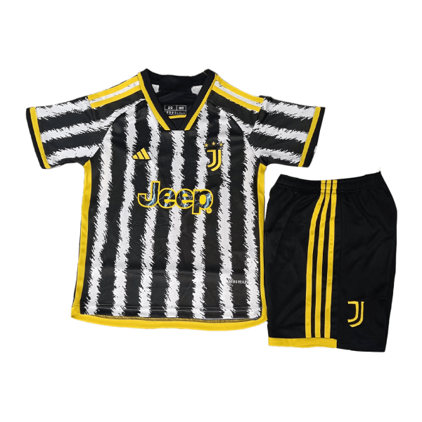 Juventus Home Kids Jerseys Full Kit 2023/24